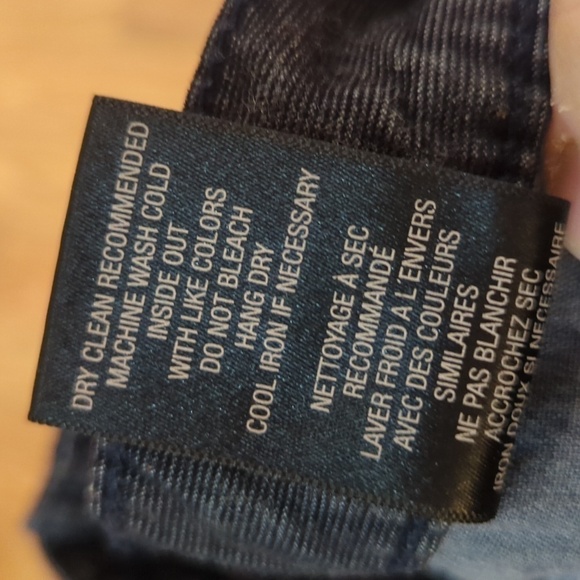 Indigo corduroy straight leg pants by Joe's Jeans, size 32" - Picture 7 of 7